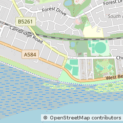 Map of Lytham ST. Annes, Lancashire