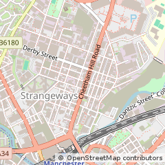 Map of Manchester