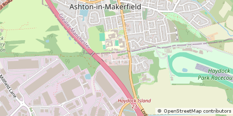 Map of Newton-LE-Willows