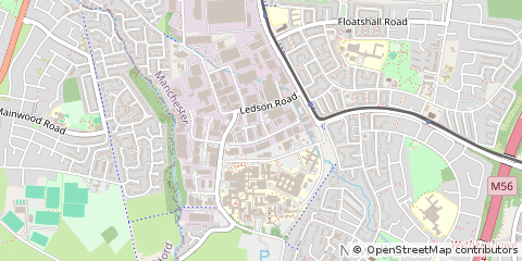 Map of Manchester