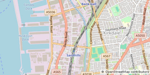 Map of Liverpool