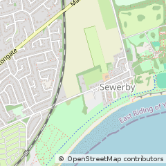 Map of Bridlington, East Riding of Yorkshire