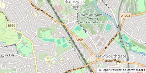 Map of Barnet, London