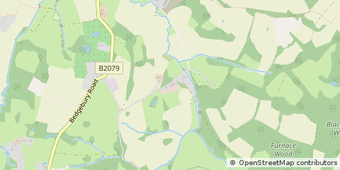 Map of Cranbrook, Kent