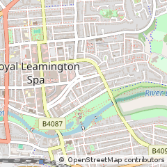 Map of Leamington SPA