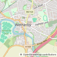 Map of West Yorkshire