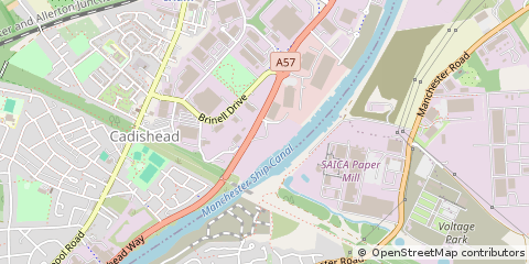 Map of Manchester