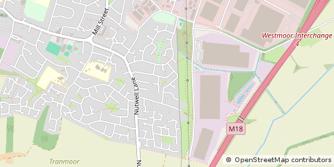 Map of Doncaster, South Yorkshire