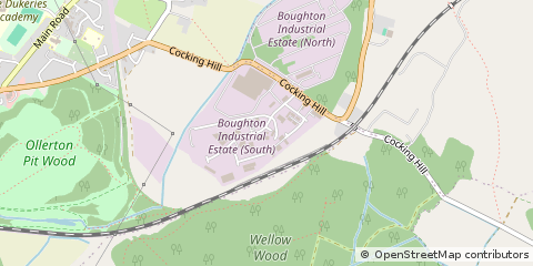 Map of Newark, Nottinghamshire