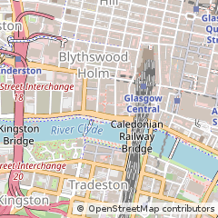 Map of Glasgow