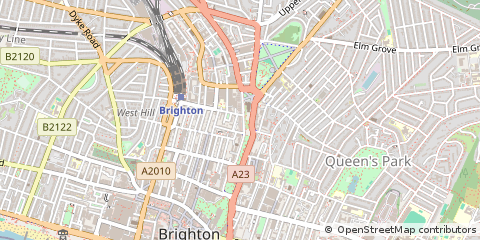 Map of Brighton