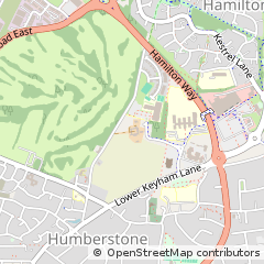 Map of Leicester