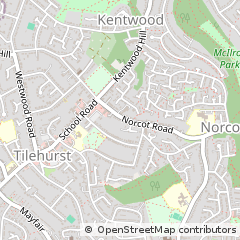 Map of Reading, Berkshire