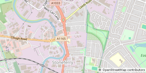 Map of Hull