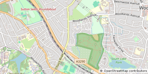 Map of Reading