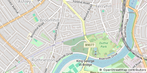Map of Aberdeen