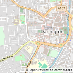 Map of Darlington