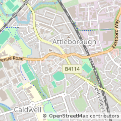 Map of Nuneaton
