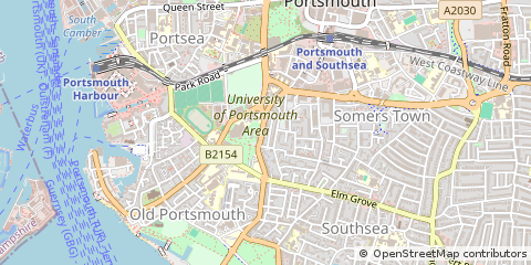Map of Portsmouth, Hampshire