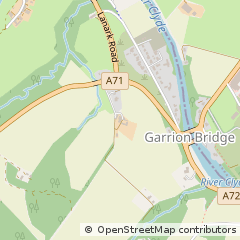 Map of Cornsilloch, Lanarkshire