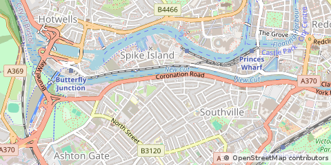 Map of Bristol
