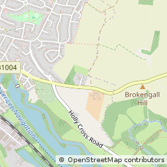 Map of Ware, Hertfordshire