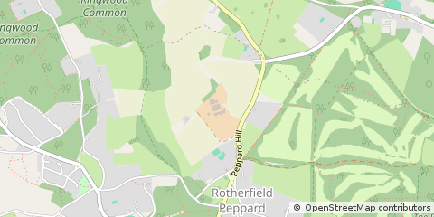 Map of Henley, Oxfordshire