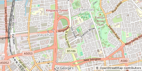 Map of Liverpool