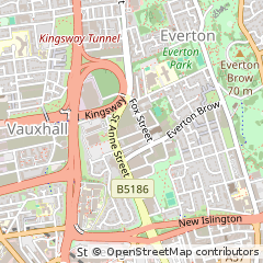 Map of Liverpool