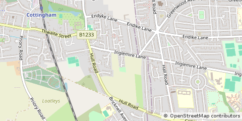Map of Cottingham
