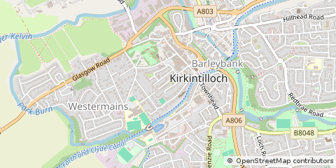 Map of Glasgow
