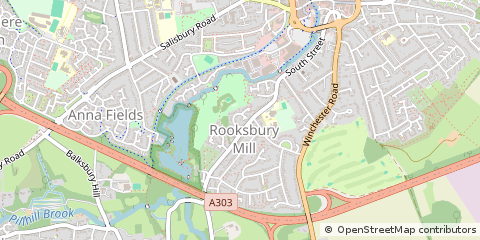 Map of Andover