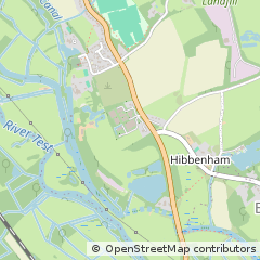 Map of Romsey, Hampshire