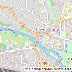 Map of Reading, Berkshire