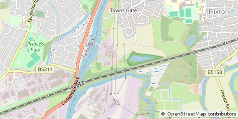Map of Manchester