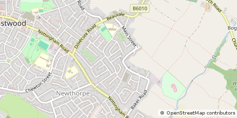 Map of Nottingham