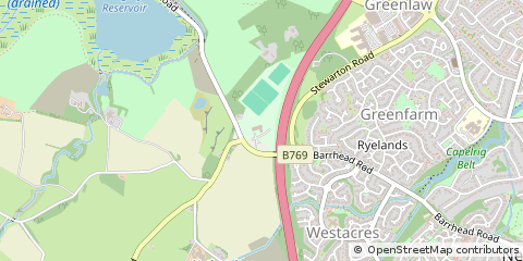 Map of Glasgow