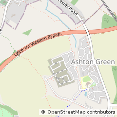 Map of Leicester
