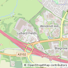 Map of Swindon