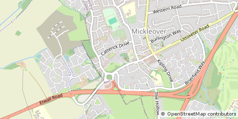 Map of Derby
