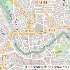 Map of Norwich