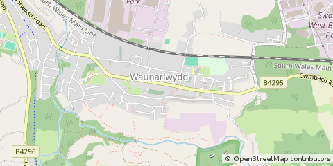 Map of Swansea