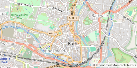 Map of Bath