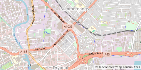 Map of Hull