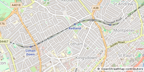 Map of Bristol