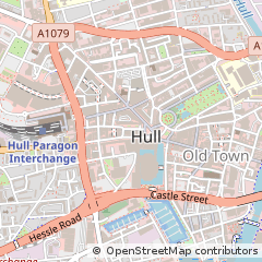 Map of Hull, North Humberside