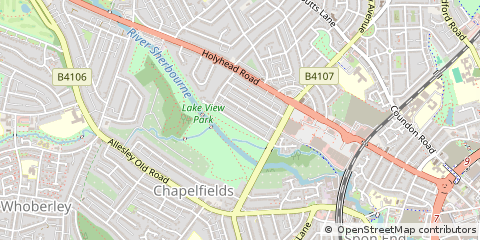 Map of Coventry
