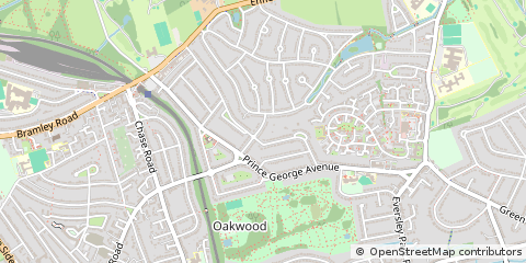 Map of Enfield