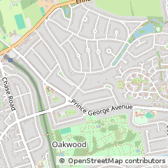 Map of Enfield