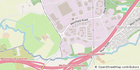 Map of Cumbernauld